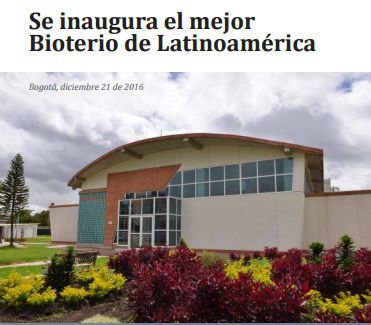 Bioterio INS