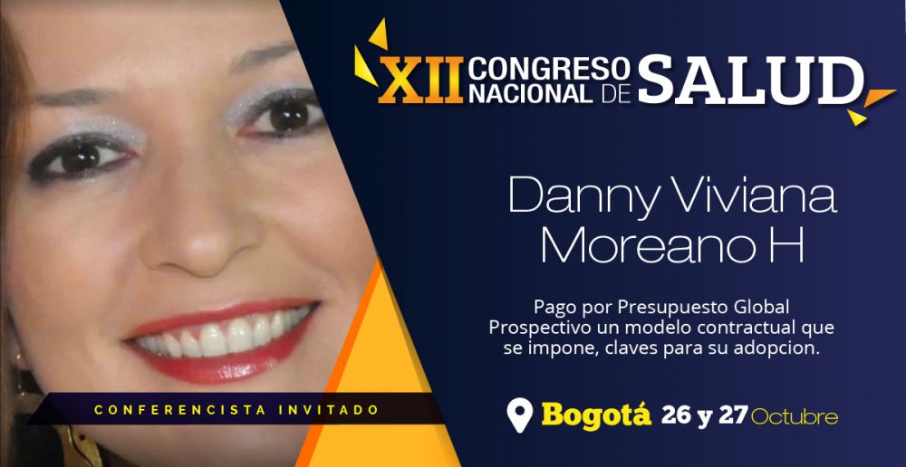 conferencistas xii congreso nacional de salud danny viviana moreno